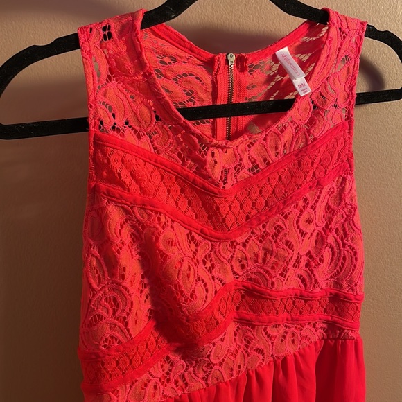 Coral Dress Size M - Picture 3 of 4